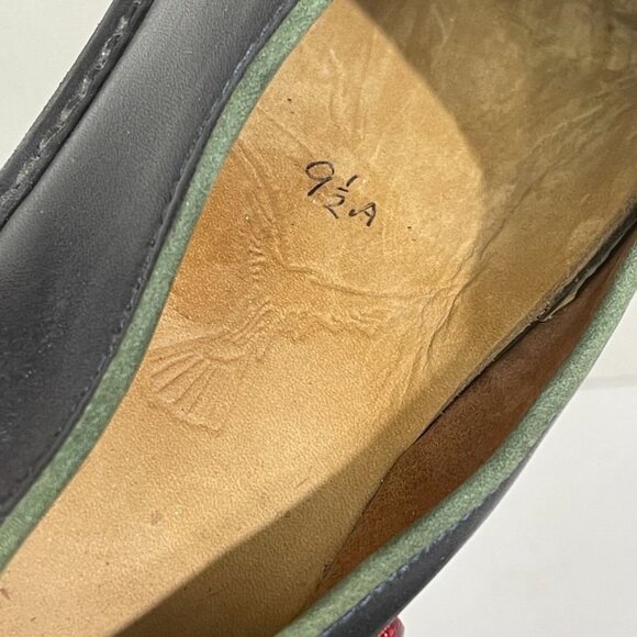 Soft Leather Slip‎ On Mules Black Women's Size 9.5 - Picture 8 of 9